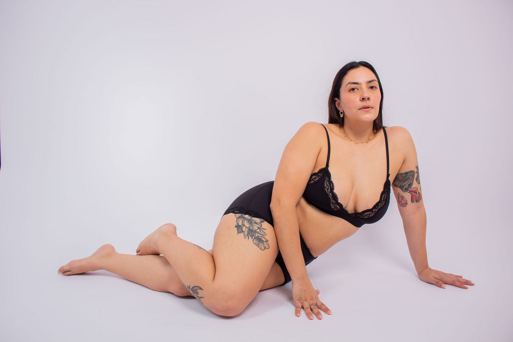 Bralette Triángulo Encaje