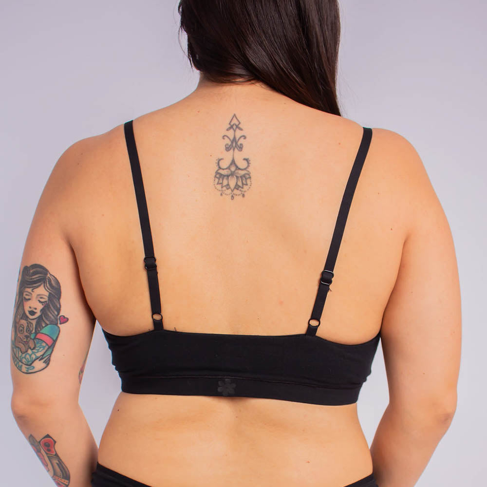 Bralette Triángulo Angodón