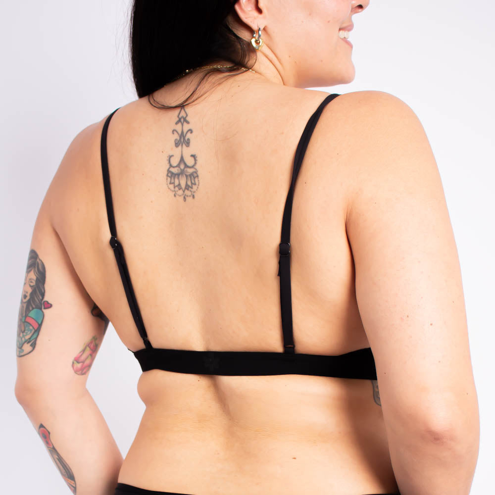 Bralette Triángulo Encaje